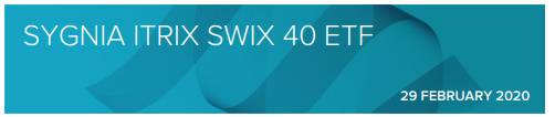 Sygnia Swix Factsheet 2020